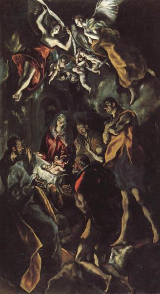 El Greco The Adoration of the Shepherds Germany oil painting art